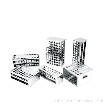 Stainless steel test tube jacking frame